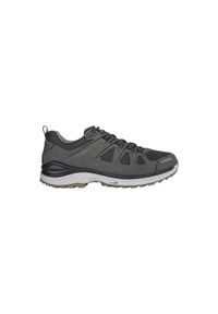 Buty trekkingowe męskie Lowa Innox Evo Ii Gtx. Zapięcie: sznurówki. Kolor: szary. Materiał: materiał, syntetyk, tkanina. Szerokość cholewki: normalna