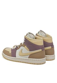 Nike Sneakersy Air Jordan 1 Mid HV2370 100 Beżowy. Kolor: beżowy. Materiał: skóra. Model: Nike Air Jordan #5