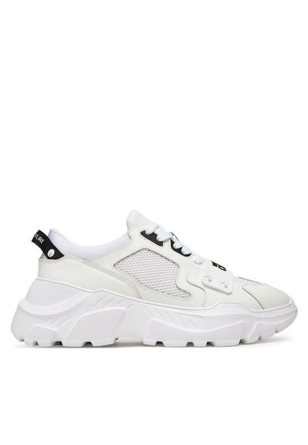 Versace Jeans Couture Sneakersy 79YA3SC4 ZSC55 003 Biały. Kolor: biały. Materiał: skóra
