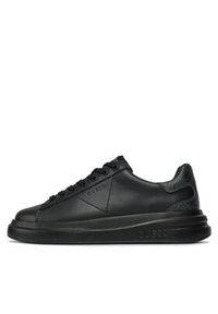 Guess Sneakersy Elba FMPVIB LEA12 Czarny. Kolor: czarny. Materiał: skóra #4