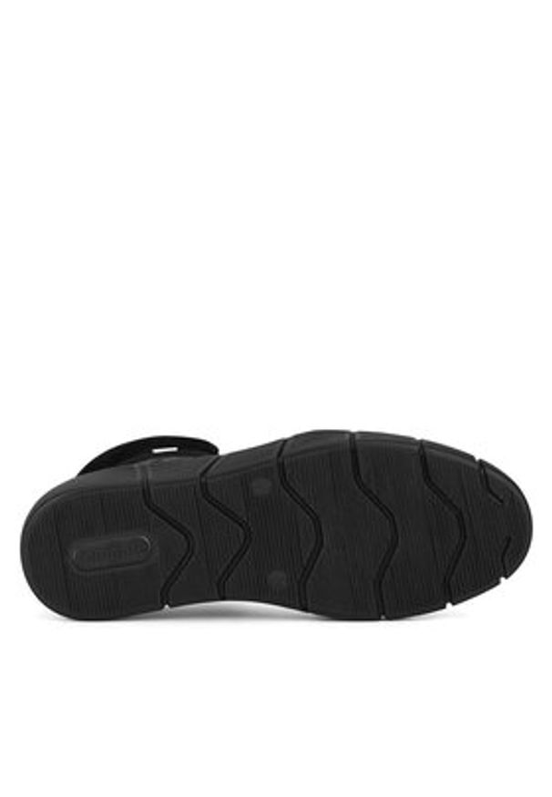 Remonte Trzewiki D1T74-00 Czarny. Kolor: czarny. Materiał: skóra