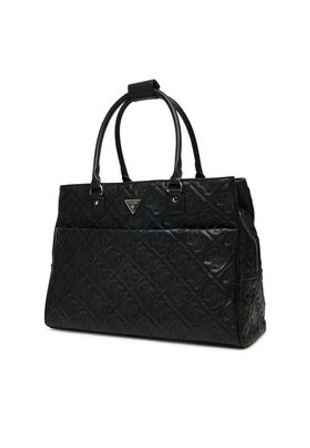 Guess Torebka TWQL96 58919 Czarny. Kolor: czarny. Materiał: skóra