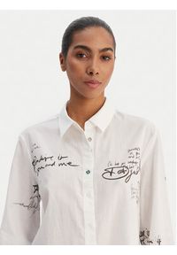 Desigual Koszula 26SWCW09 Biały Regular Fit. Kolor: biały. Materiał: bawełna #5