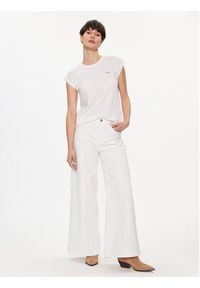 Pepe Jeans T-Shirt Lory PL505853 Biały Regular Fit. Kolor: biały. Materiał: bawełna #2