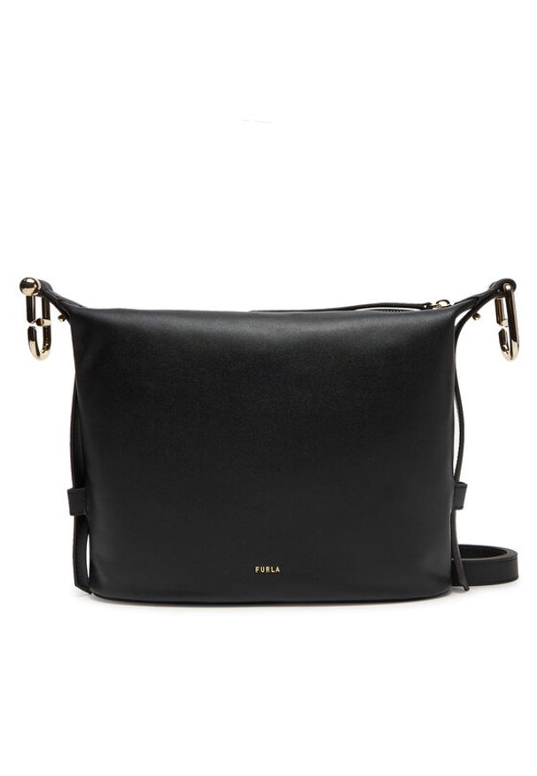 Furla Torebka Nuvola WB01656 BX2045 O6000 Czarny. Kolor: czarny. Materiał: skórzane