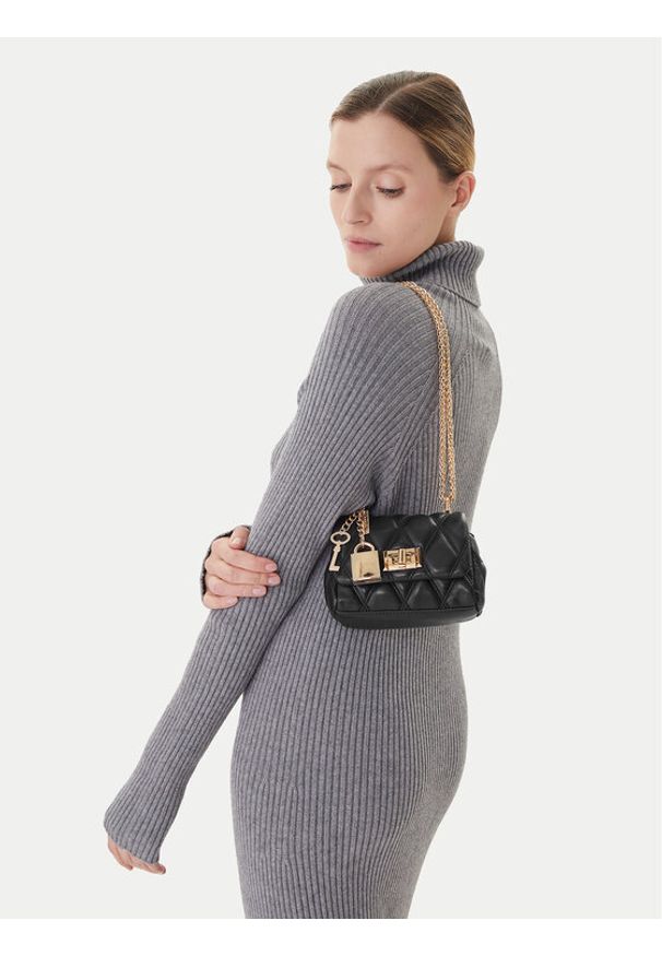 Aldo Torebka Miablack 14143769 Czarny. Kolor: czarny. Materiał: skórzane