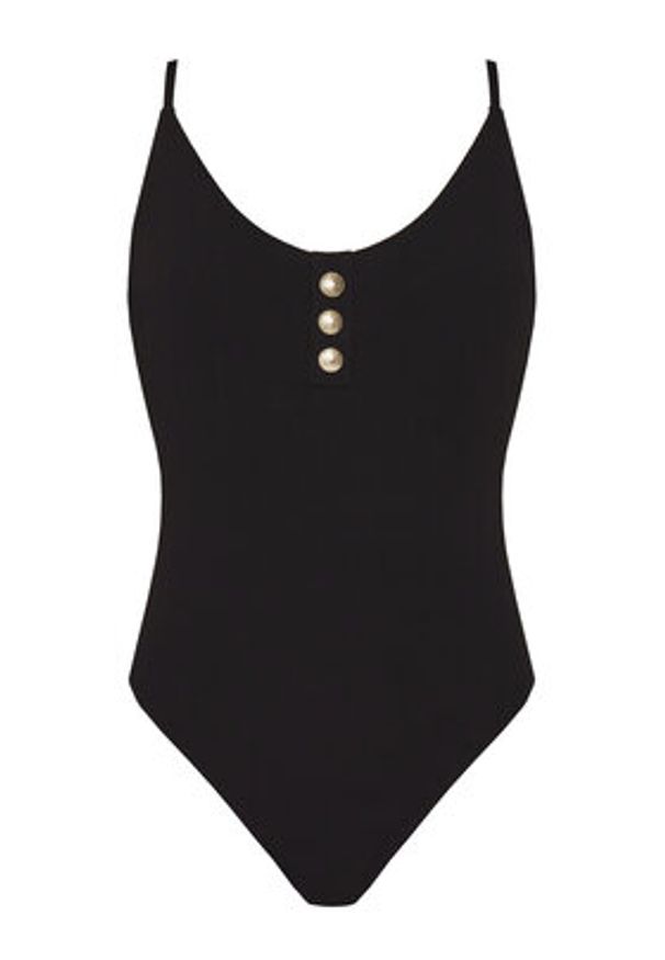 TOMMY HILFIGER - Tommy Hilfiger Strój kąpielowy UW0UW05851 Czarny. Kolor: czarny. Materiał: syntetyk