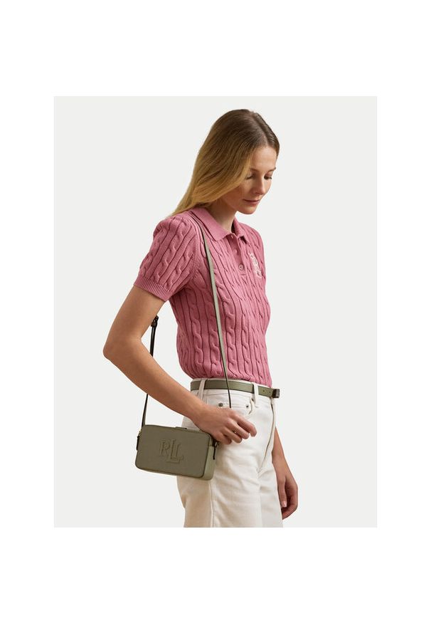 Lauren Ralph Lauren - Torebka LAUREN RALPH LAUREN. Kolor: zielony