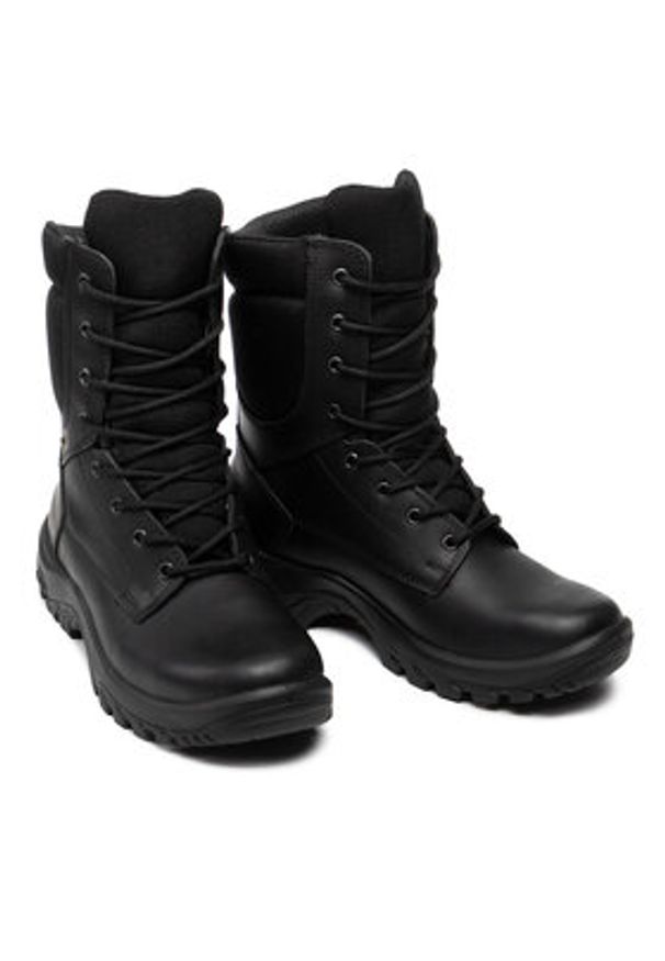 Grisport Trapery 11483M19KE Czarny. Kolor: czarny. Materiał: skóra