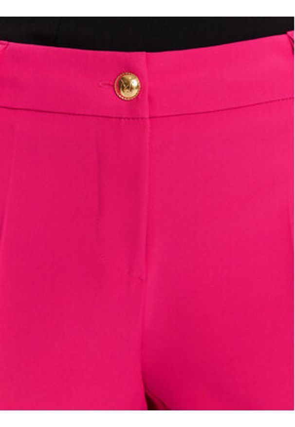 Maryley Spodnie materiałowe 25EB52Z/M24/43AL Różowy Regular Fit. Kolor: różowy. Materiał: syntetyk