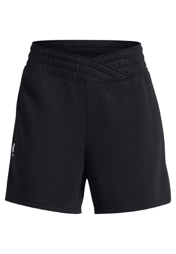 Szorty damskie Under Armour Rival Terry. Kolor: fioletowy, pomarańczowy, biały, wielokolorowy. Sport: bieganie