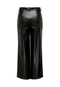 JDY Spodnie z imitacji skóry 15303223 Czarny Regular Fit. Kolor: czarny. Materiał: skóra #7