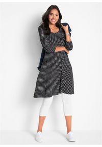 bonprix - Legginsy rybaczki (2 pary w opak.). Okazja: na co dzień. Kolor: biały. Styl: casual #2