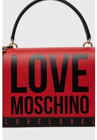 Love Moschino Torebka kolor czerwony. Kolor: czerwony. Rodzaj torebki: na ramię #2