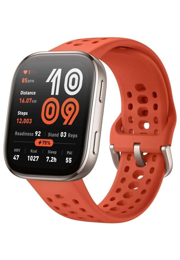 AMAZFIT - Smartwatch Amazfit Bip 6 Czerwony (W2435EU5N). Rodzaj zegarka: smartwatch. Kolor: czerwony