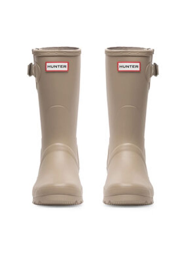 Hunter Kalosze HFW-002 Beżowy. Kolor: beżowy. Materiał: kauczuk