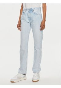 Pepe Jeans Jeansy PL204592 Niebieski Straight Fit. Kolor: niebieski