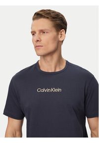 Calvin Klein Underwear T-Shirt 000NM2748E Granatowy Regular Fit. Kolor: niebieski. Materiał: bawełna #4