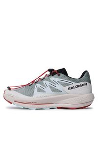 salomon - Salomon Buty do biegania Pulsar Trail L47210500 Zielony. Kolor: zielony. Materiał: materiał #3