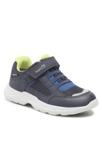 Sneakersy Superfit GORE-TEX 1-006225-8000 S Blau. Kolor: niebieski. Materiał: skóra