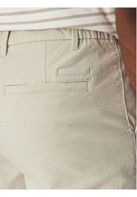 Calvin Klein Szorty materiałowe Modern Twill Reg. Straight Short K10K114068 Beżowy Regular Fit. Kolor: beżowy. Materiał: bawełna