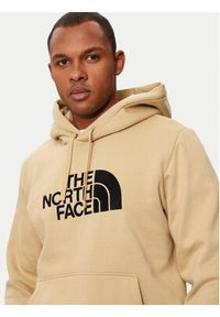 The North Face Bluza Drew Peak NF0A89EM Beżowy Regular Fit. Kolor: beżowy. Materiał: bawełna #4