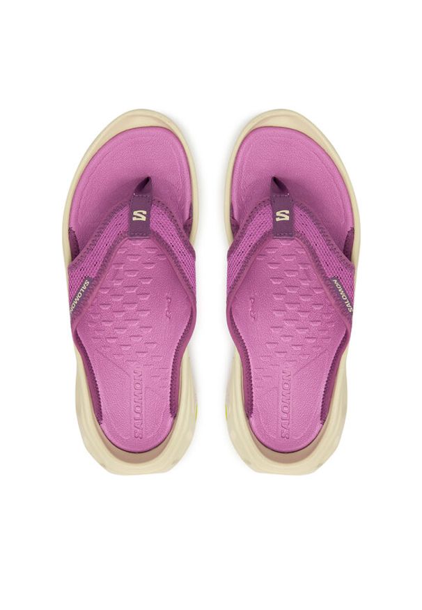 salomon - Salomon Japonki Reelax Break 6.0 L47995400 Fioletowy. Kolor: fioletowy. Materiał: materiał