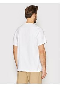 Converse T-Shirt 10022944-A02 Biały Standard Fit. Kolor: biały. Materiał: bawełna