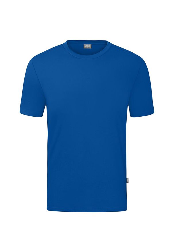 Koszulka Jako Organic Stretch. Kolor: niebieski. Sport: piłka nożna