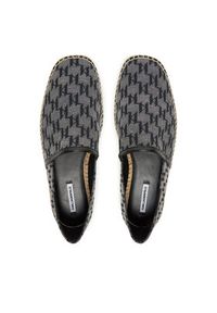 Karl Lagerfeld - KARL LAGERFELD Espadryle KL70125 Czarny. Kolor: czarny. Materiał: materiał #4
