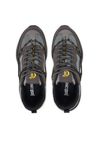 Just Cavalli Sneakersy 80QA3SV2 ZSE47 Szary. Kolor: szary. Materiał: materiał #5