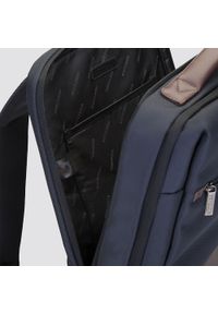 Wittchen - Męski plecak na laptopa 15,6” kostka. Kolor: niebieski, brązowy, wielokolorowy. Materiał: poliester. Styl: elegancki, klasyczny, biznesowy #3