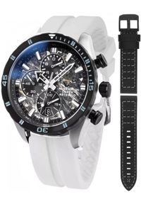Zegarek męski Vostok Europe 6S10-320E693SW biały. Kolor: biały #1