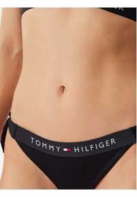 TOMMY HILFIGER - Tommy Hilfiger Dół od bikini UW0UW04497 Czarny. Kolor: czarny. Materiał: syntetyk