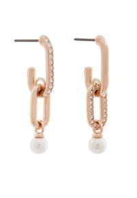 Swarovski Kolczyki Constella 5728585 Różowe złoto. Materiał: metalowe. Kolor: złoty, różowy, wielokolorowy