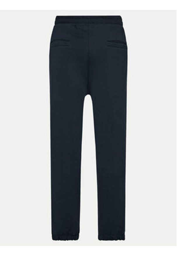 Armani Exchange Spodnie dresowe 6DZPAA ZJKAZ 1510 Granatowy Regular Fit. Kolor: niebieski. Materiał: bawełna