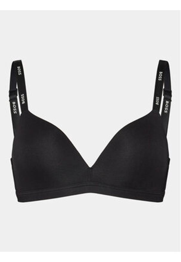 BOSS - Boss Biustonosz braletka 50502739 Czarny. Kolor: czarny. Materiał: wiskoza