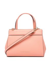 TOMMY HILFIGER - Tommy Hilfiger Torebka Th Modern Mini Satchel AW0AW18726 Różowy jasny. Kolor: różowy. Materiał: skórzane #7