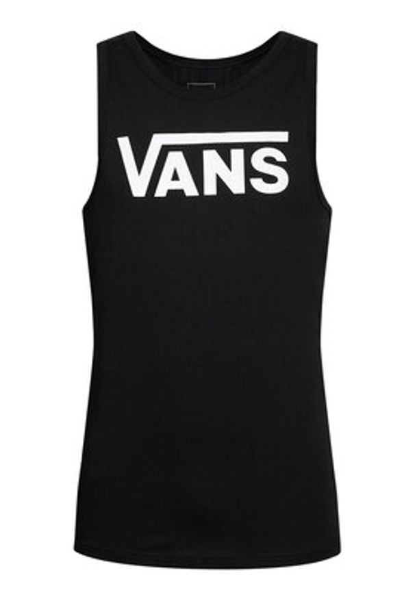 Vans Tank top Classic VN000Y8V Czarny Classic Fit. Kolor: czarny. Materiał: bawełna