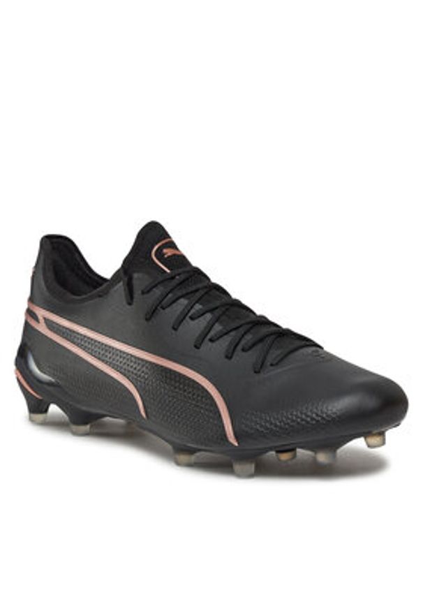 Puma Buty do piłki nożnej King Ultimate Fg/Ag 107563 07 Czarny. Kolor: czarny. Materiał: skóra