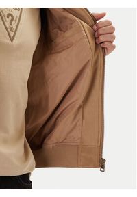 Guess Jeans Kurtka bomber M6RL0J WJ842 Beżowy Regular Fit. Kolor: beżowy. Materiał: syntetyk #4