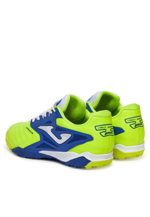 Joma Buty do piłki nożnej Cancha 2511 CANS2511TF Żółty. Kolor: żółty. Materiał: skóra