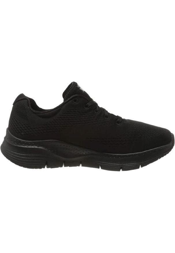 skechers - Buty do chodzenia damskie Skechers Arch Fit Big Appeal. Zapięcie: sznurówki. Kolor: czarny. Materiał: materiał, syntetyk. Szerokość cholewki: normalna. Sport: turystyka piesza