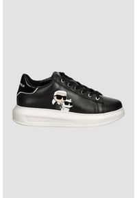 Karl Lagerfeld - KARL LAGERFELD Czarne sneakersy KAPRI Twin NFT Lo Lace. Kolor: czarny #1