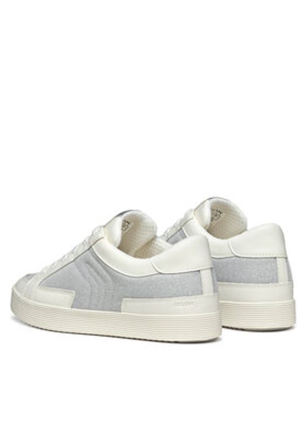Geox Sneakersy D Blomiee D466HB 0LYBC C1094 Srebrny. Kolor: srebrny. Materiał: skóra