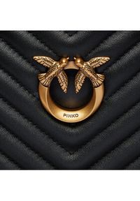 Pinko Plecak Love Click Classic Backpack PE 24 PLTT 102530 A1J2 Czarny. Kolor: czarny. Materiał: skóra