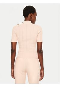 Marciano Guess Sweter 5RGR24 5810Z Różowy Regular Fit. Kolor: różowy. Materiał: wiskoza #4
