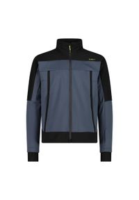 Kurtka narciarska z kapturem CMP. Typ kołnierza: kaptur. Kolor: szary. Materiał: softshell. Sport: narciarstwo #1