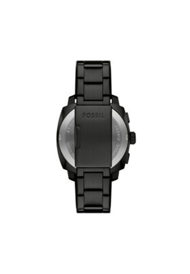 Fossil Zegarek Machine Chronograph FS6097 Czarny. Kolor: czarny