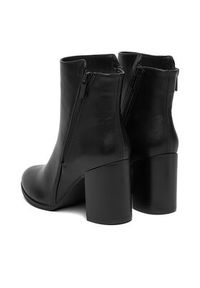 Clara Barson Botki CEO-WS19362-02 Czarny. Kolor: czarny. Materiał: skóra, materiał #2